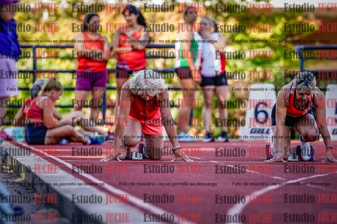 Fotos de los 100 m llanos de mujeres