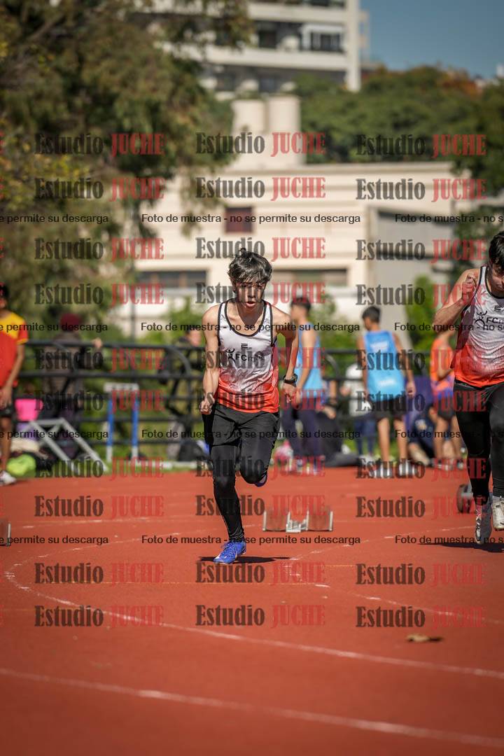 Fotos de los 200 m llanos de varones