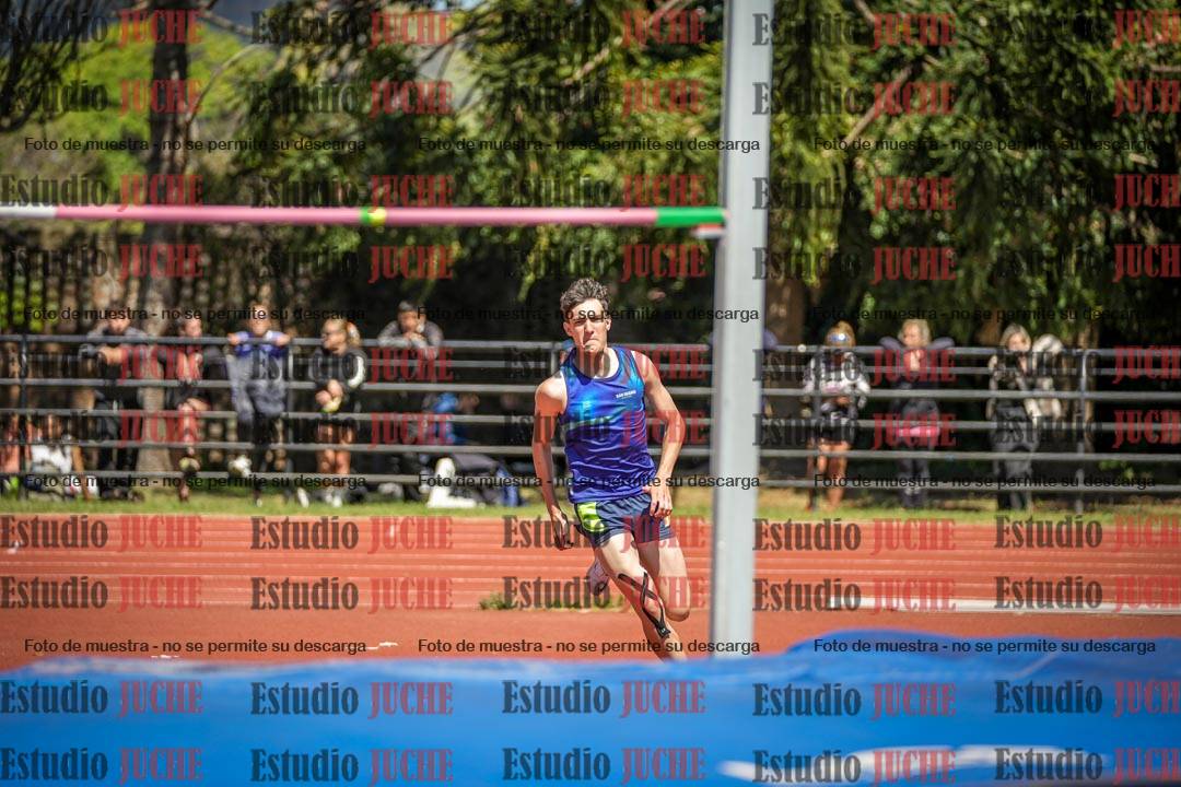 Fotos del salto en alto de varones