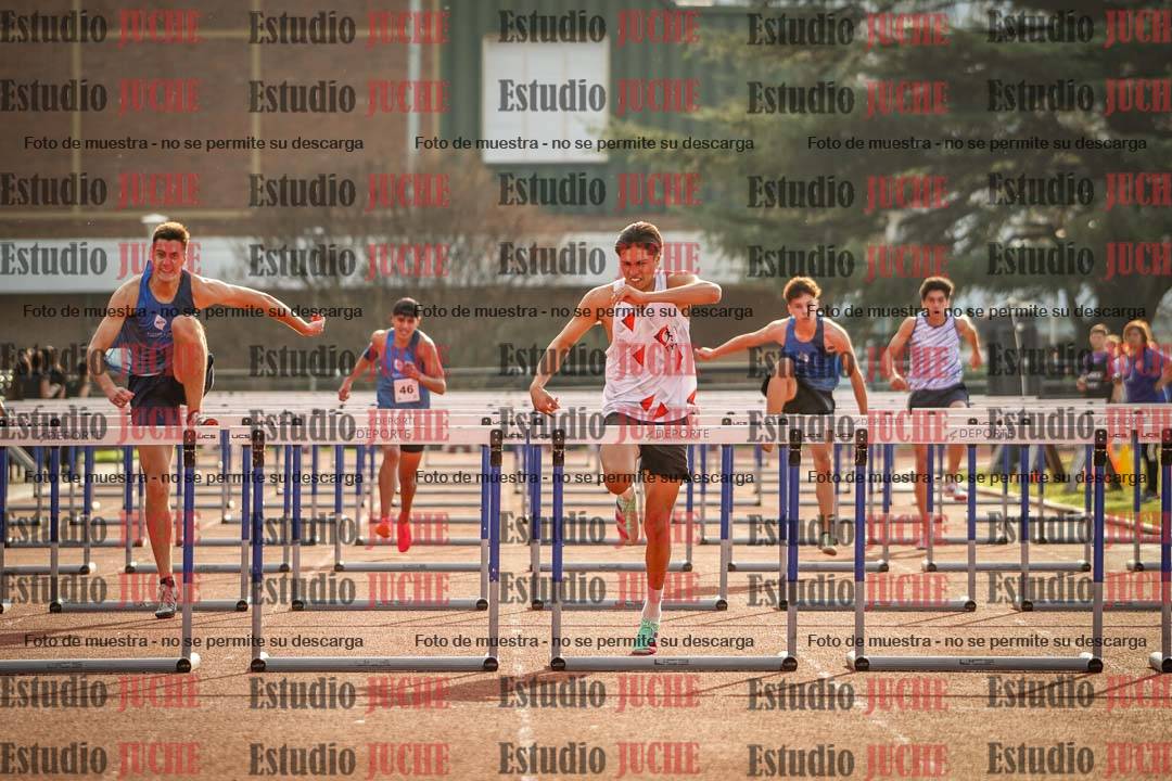 Fotos de los 110 m con vallas de varones - decatlón 6