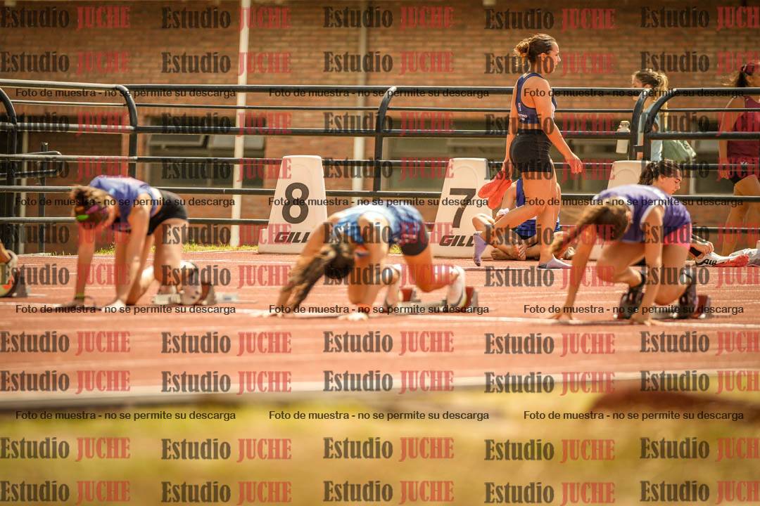 Fotos de los 100 m llanos de mujeres