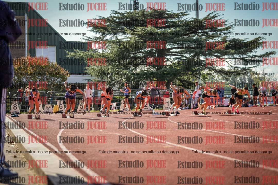 Fotos de los 100 m llanos de mujeres