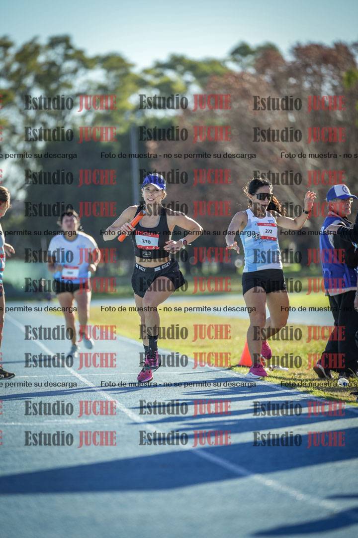 Fotos durante los relevos