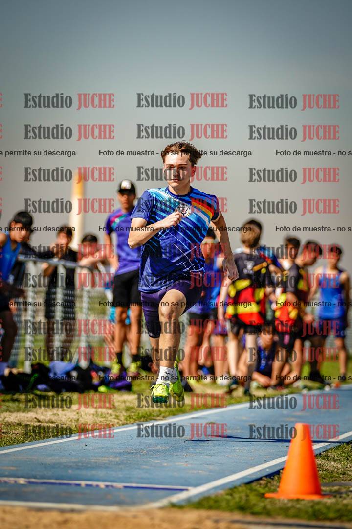 Fotos del salto en largo de varones