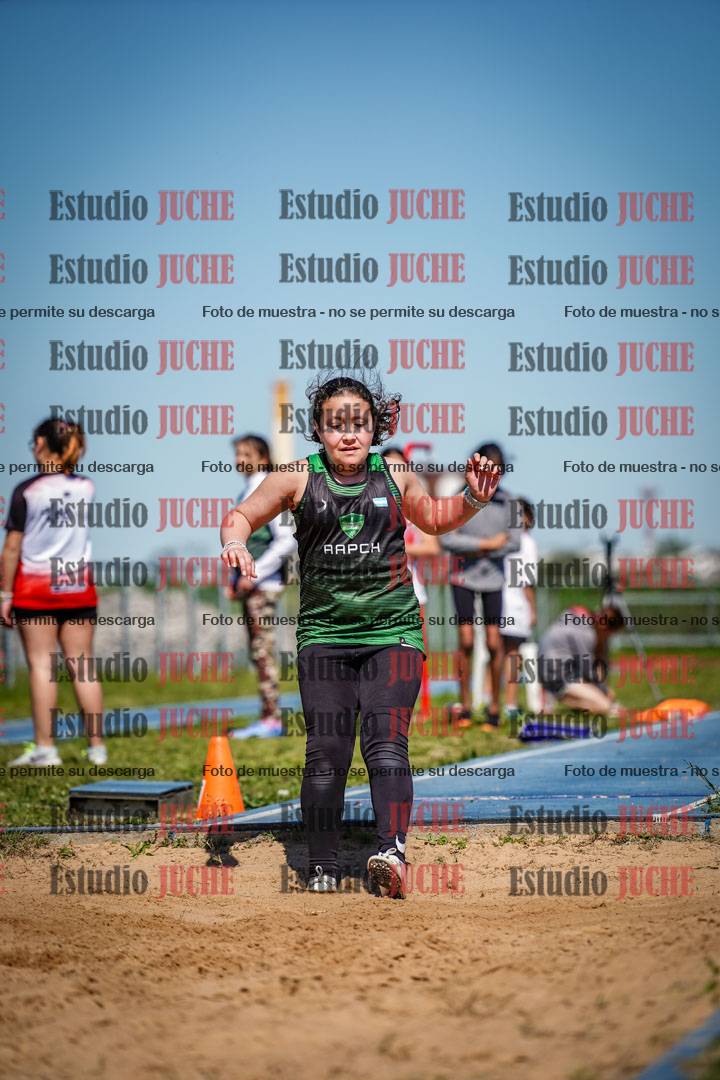 Fotos del salto en largo de mujeres - U15
