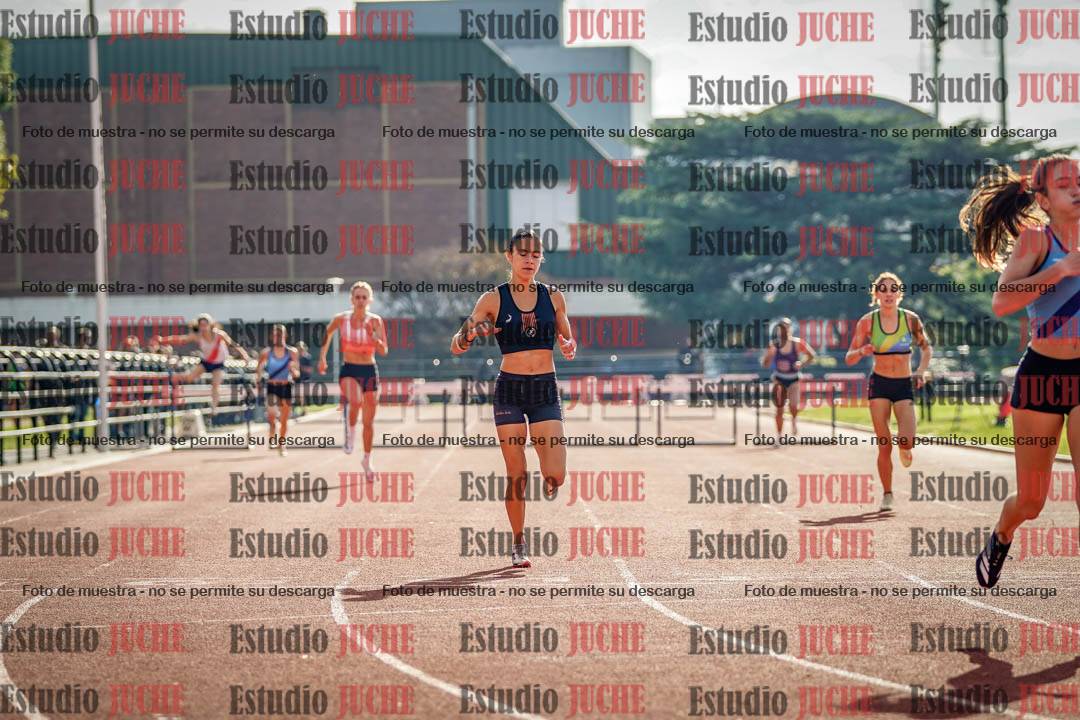 Fotos de los 400 m con vallas de mujeres