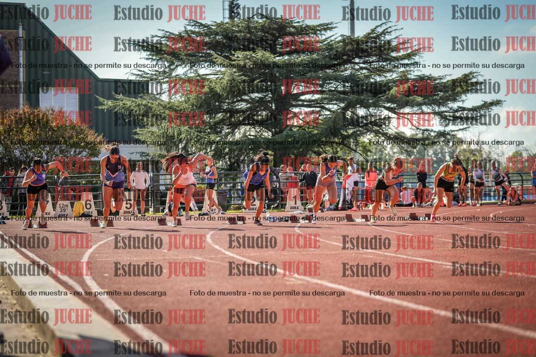 Fotos de los 100 m llanos de mujeres