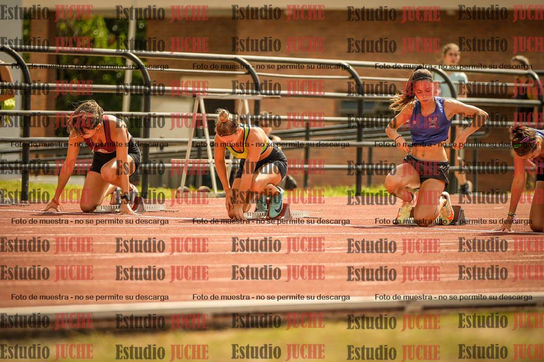 Fotos de los 100 m llanos de mujeres