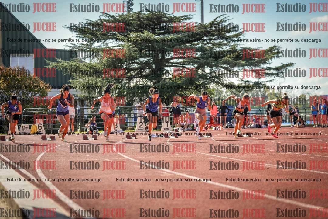Fotos de los 100 m llanos de mujeres