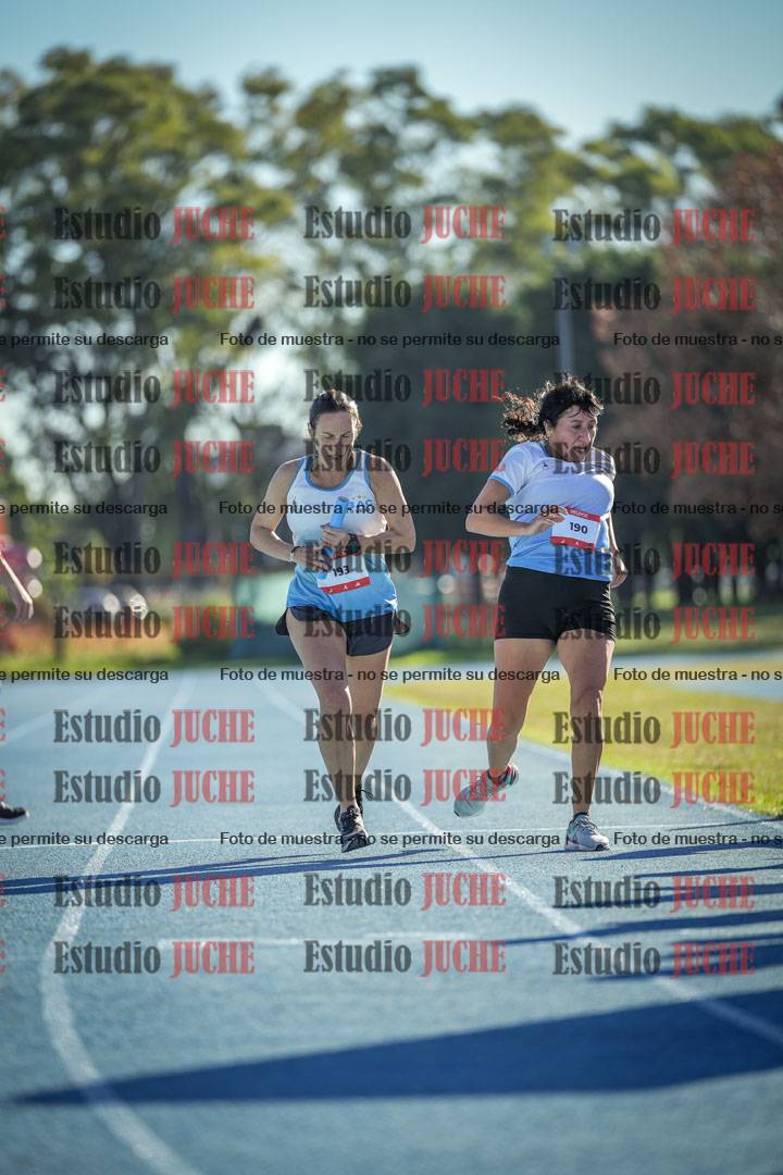 Fotos durante los relevos