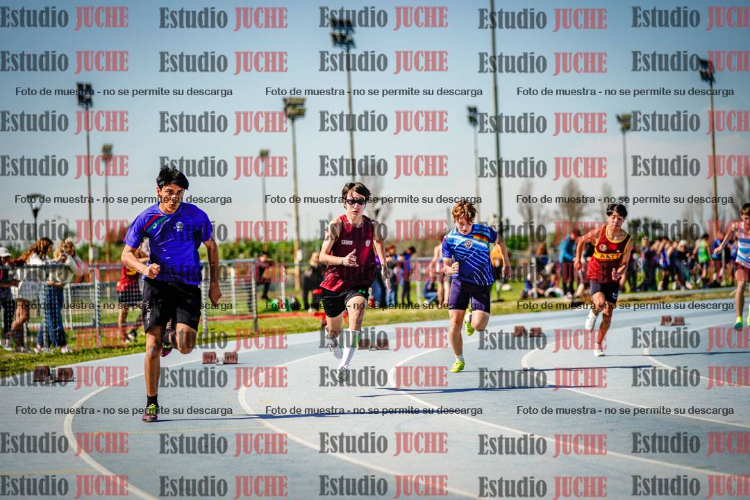 Fotos de los 200 m de varones
