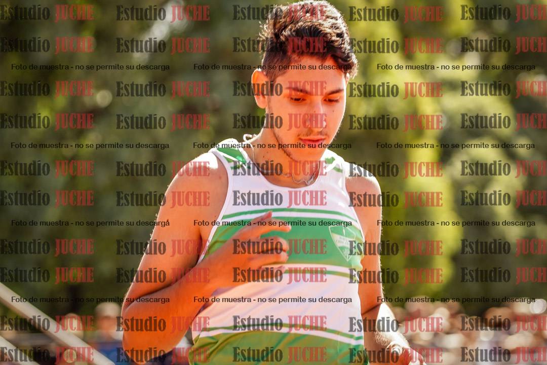 Fotos de los 100 m llanos de varones