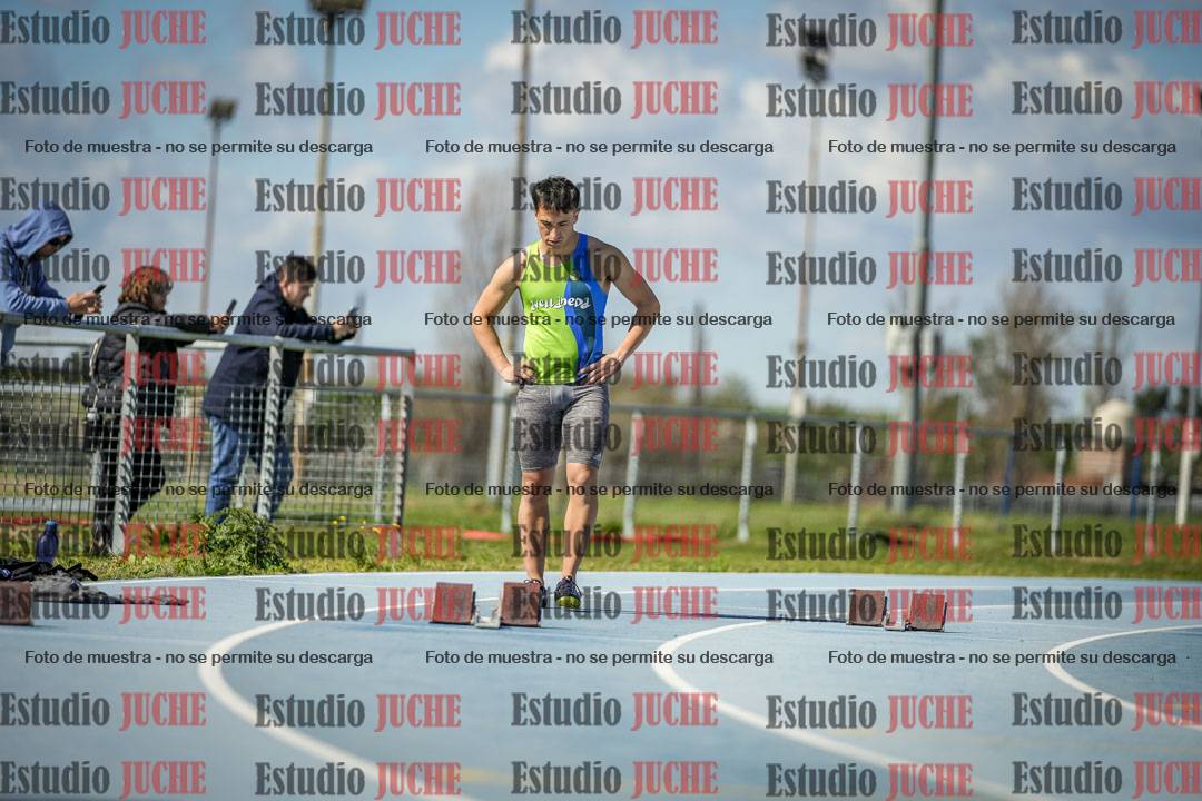 Fotos de los 200 m llanos de varones