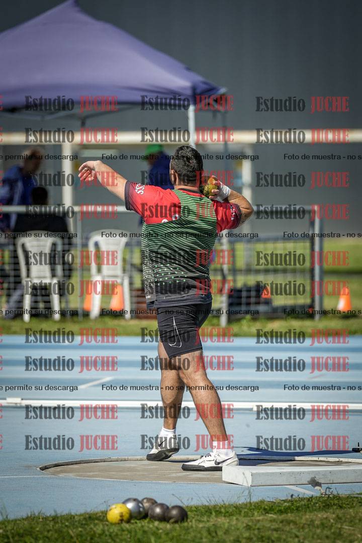 Fotos del lanzamiento de bala de varones