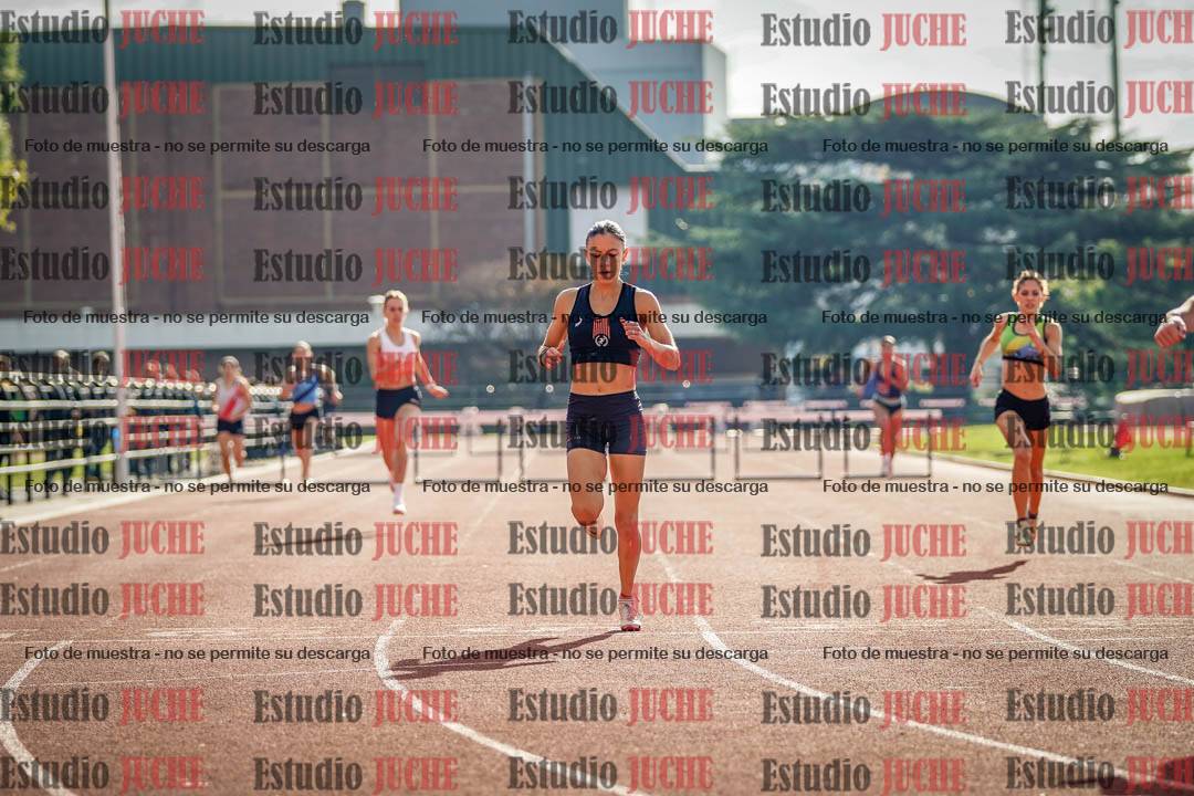 Fotos de los 400 m con vallas de mujeres