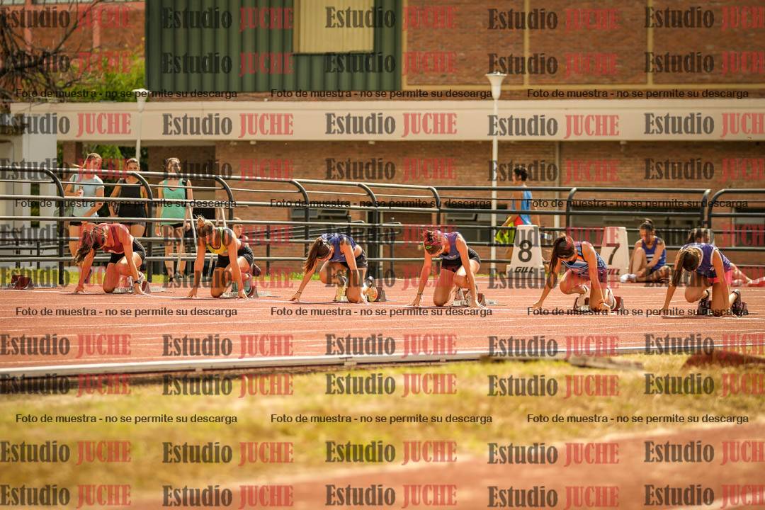 Fotos de los 100 m llanos de mujeres