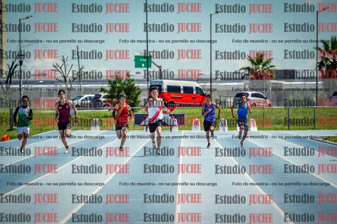 Fotos de los 200 m llanos de varones