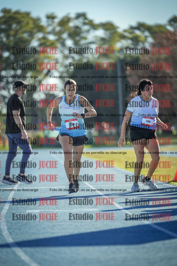 Fotos durante los relevos