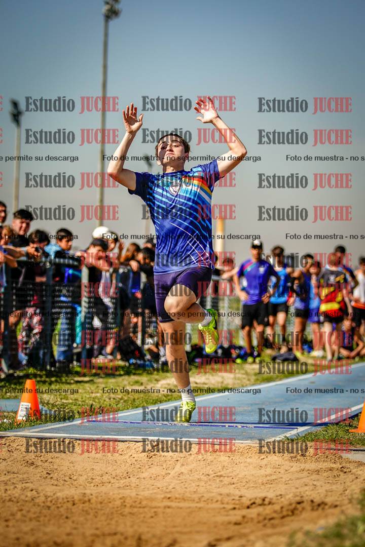 Fotos del salto en largo de varones