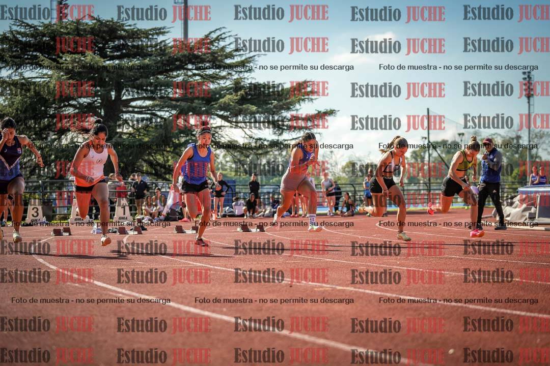 Fotos de los 100 m llanos de mujeres