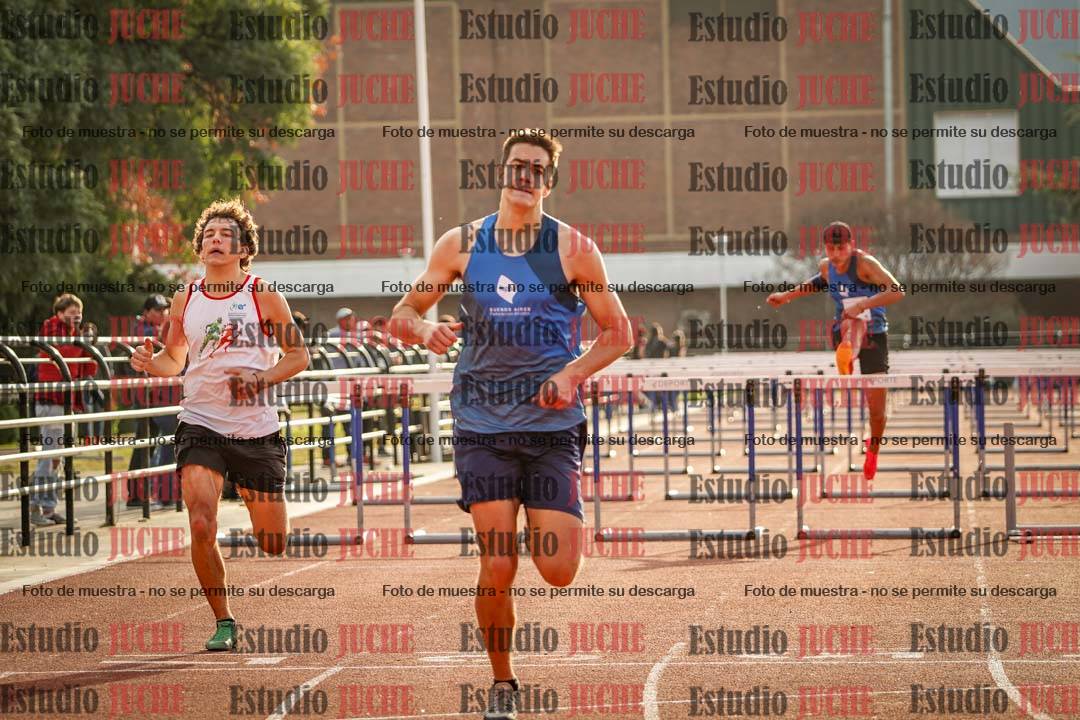 Fotos de los 110 m con vallas de varones - decatlón 6