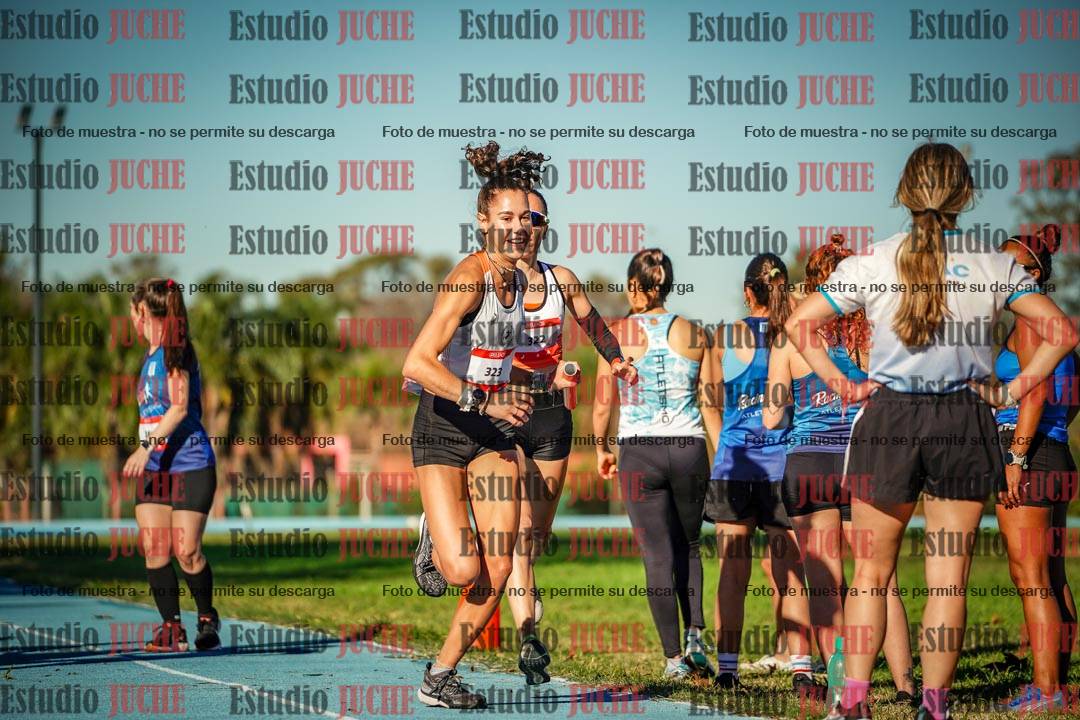 Fotos durante los relevos