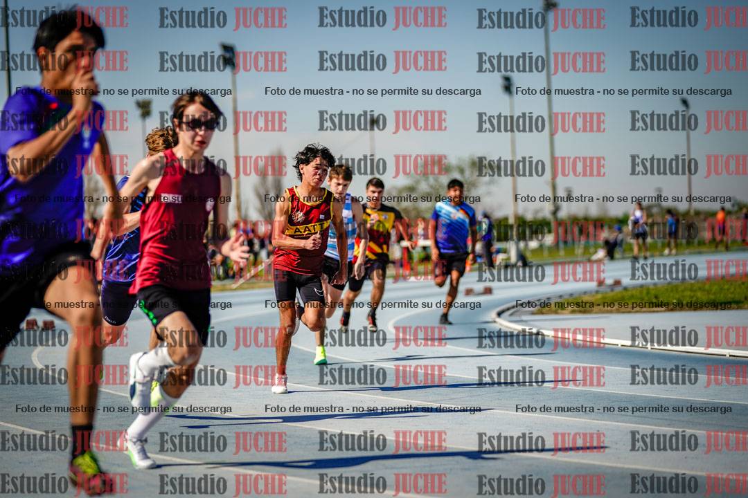 Fotos de los 200 m de varones