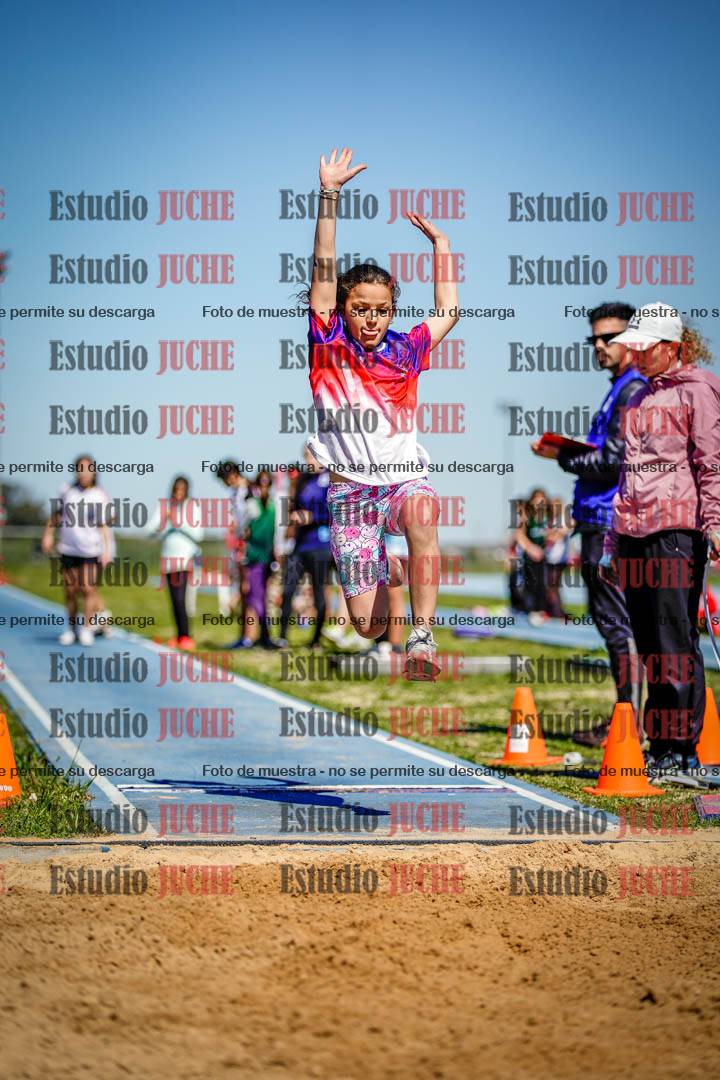 Fotos del salto en largo de mujeres - U15