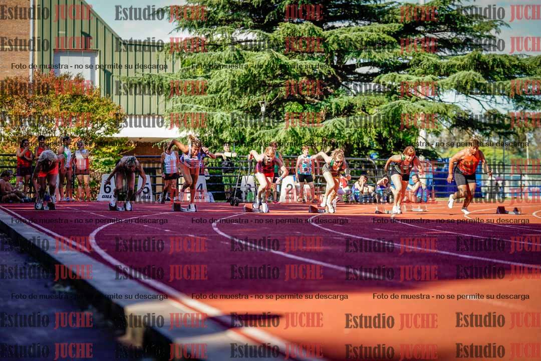Fotos de los 100 m llanos de mujeres