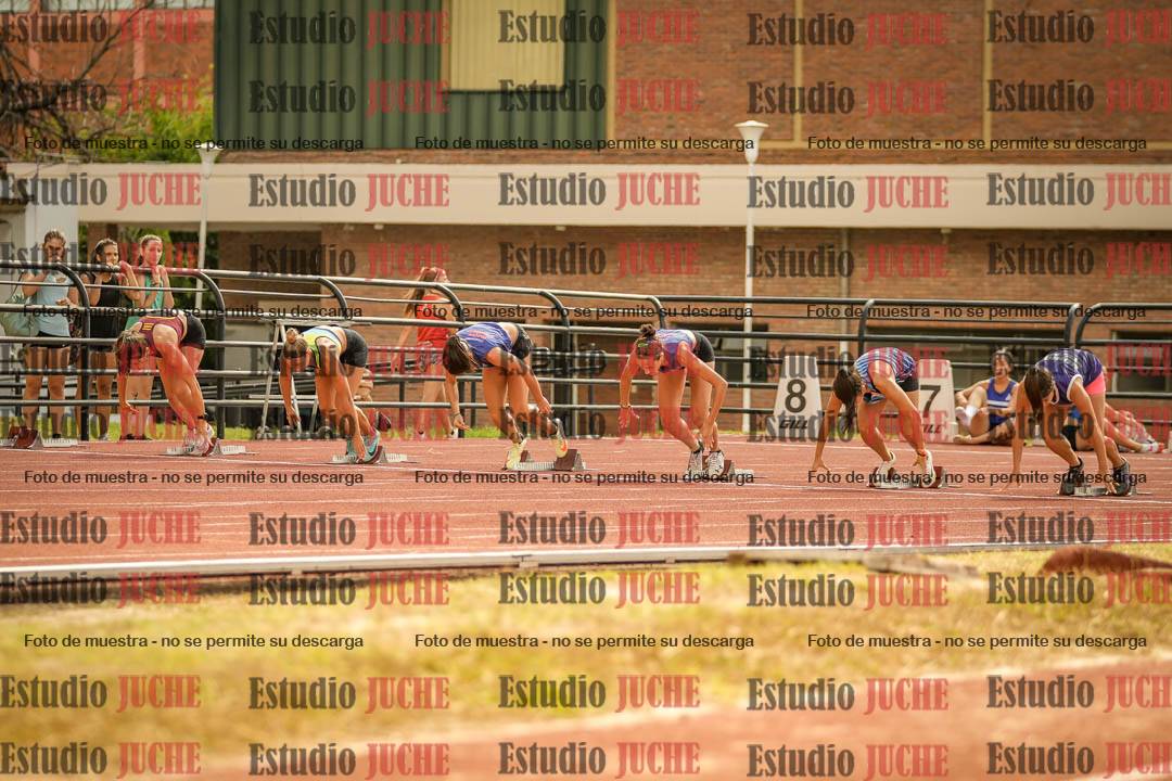 Fotos de los 100 m llanos de mujeres