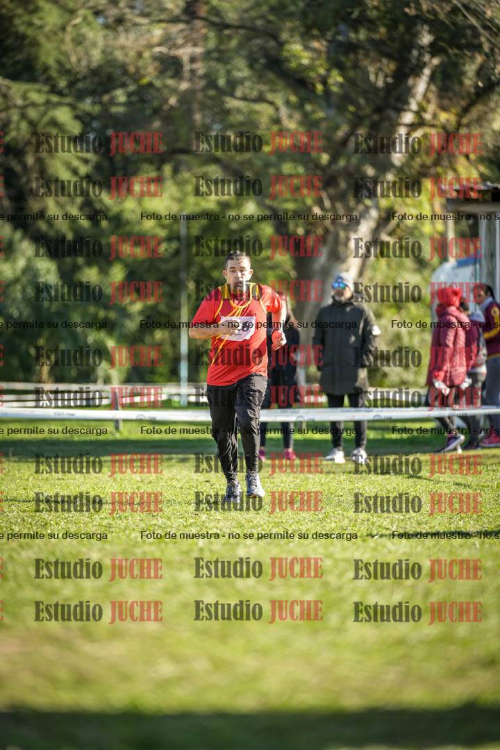 Fotos de la llegada del cross de 4000 m - varones