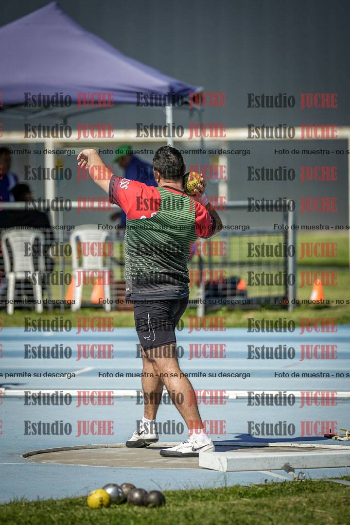 Fotos del lanzamiento de bala de varones