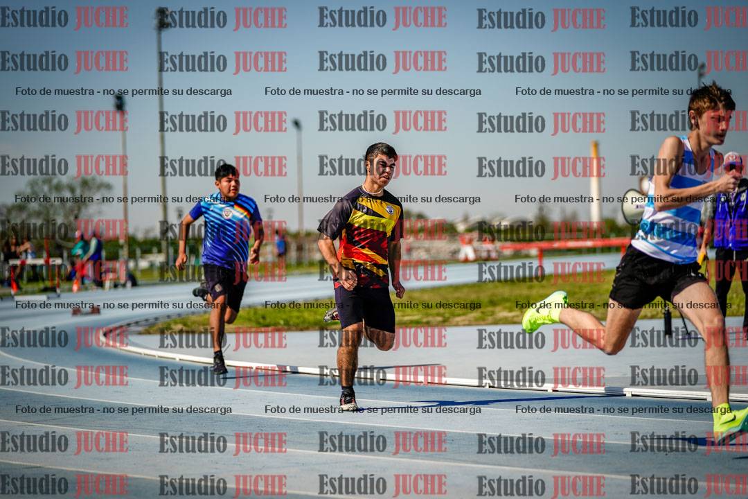 Fotos de los 200 m de varones