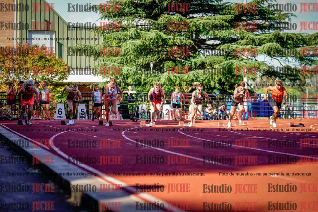 Fotos de los 100 m llanos de mujeres