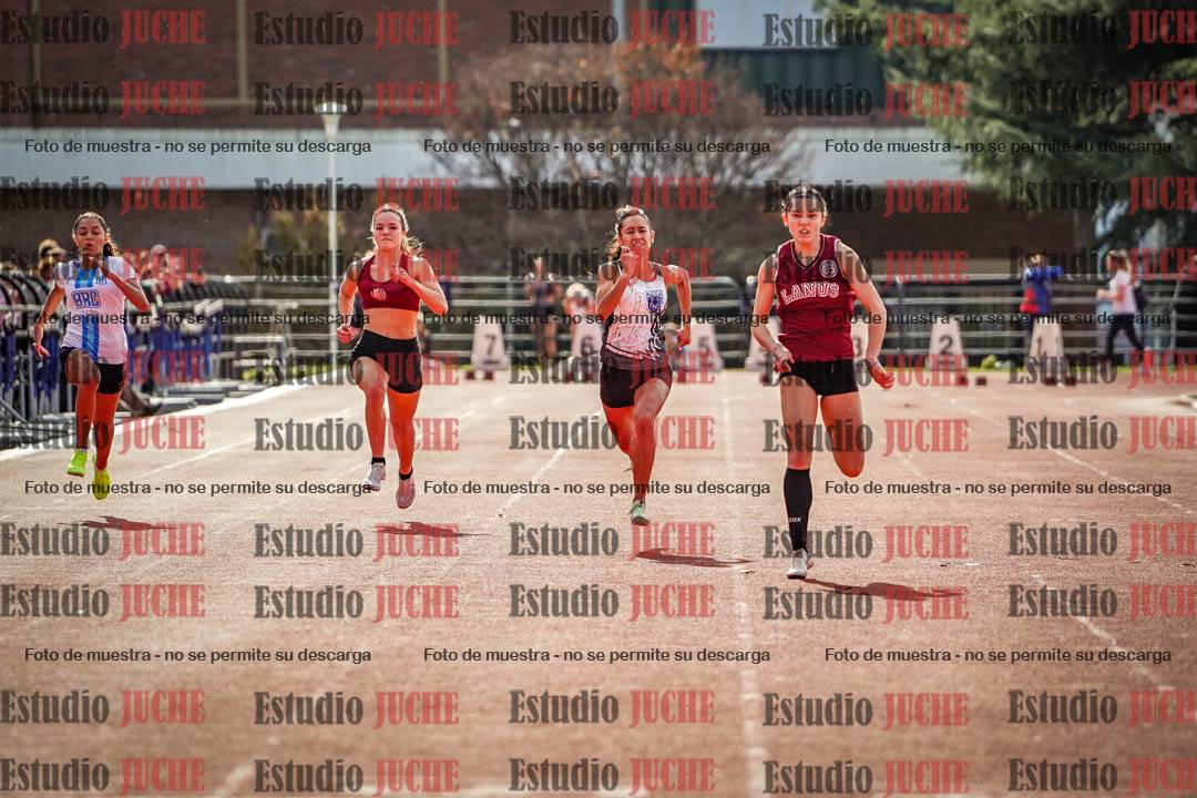 Fotos de los 100 m llanos de mujeres
