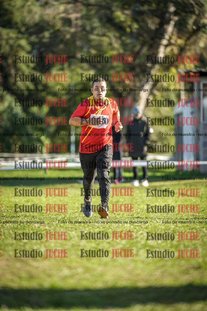 Fotos de la llegada del cross de 4000 m - varones