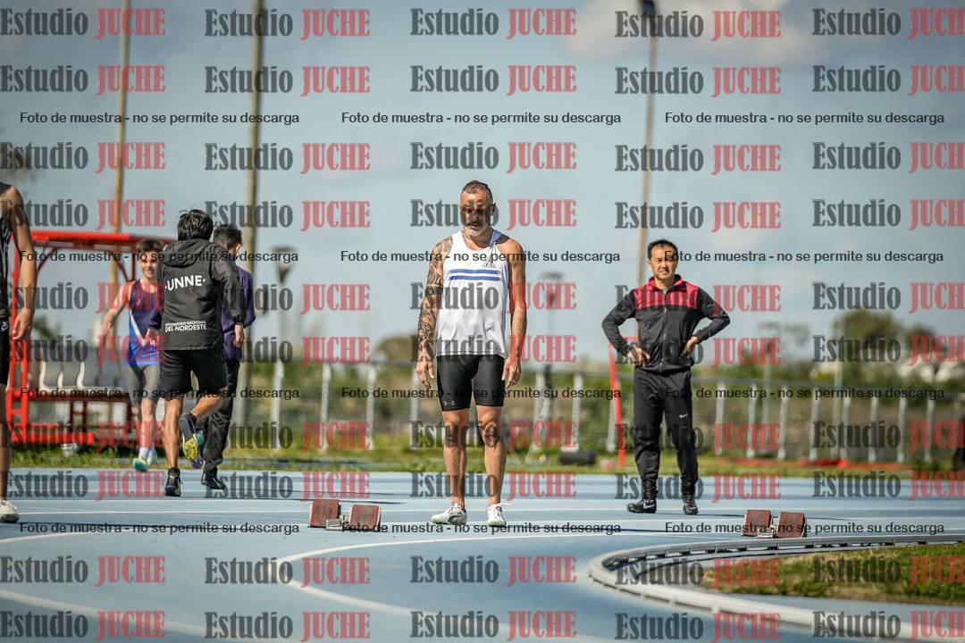 Fotos de los 200 m llanos de varones