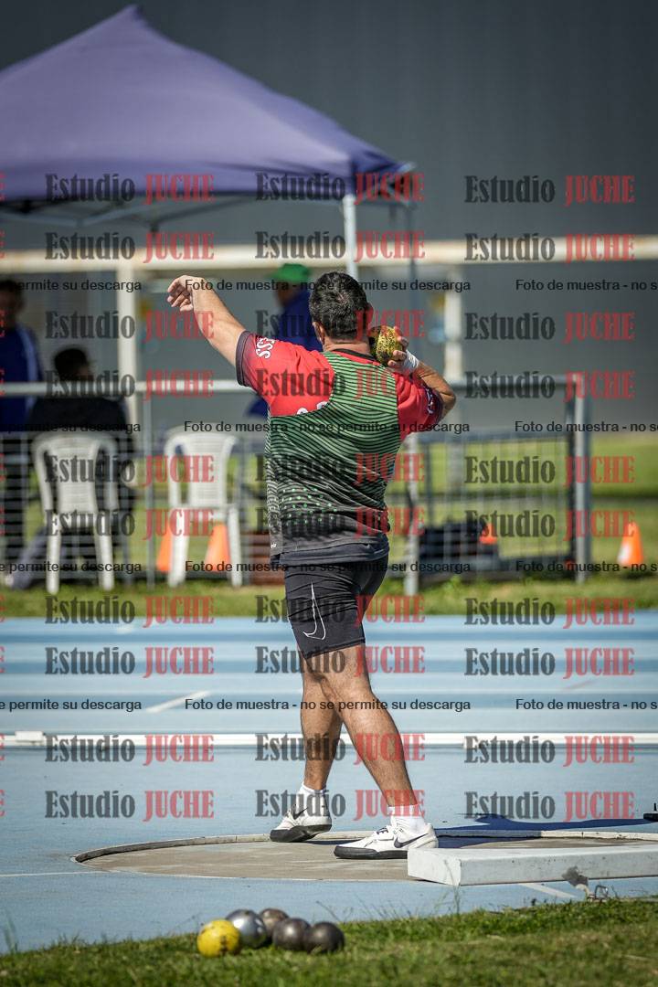 Fotos del lanzamiento de bala de varones