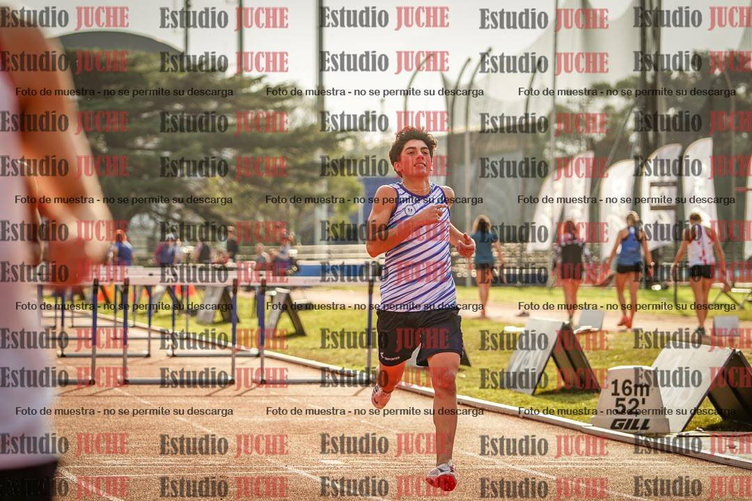 Fotos de los 110 m con vallas de varones - decatlón 6