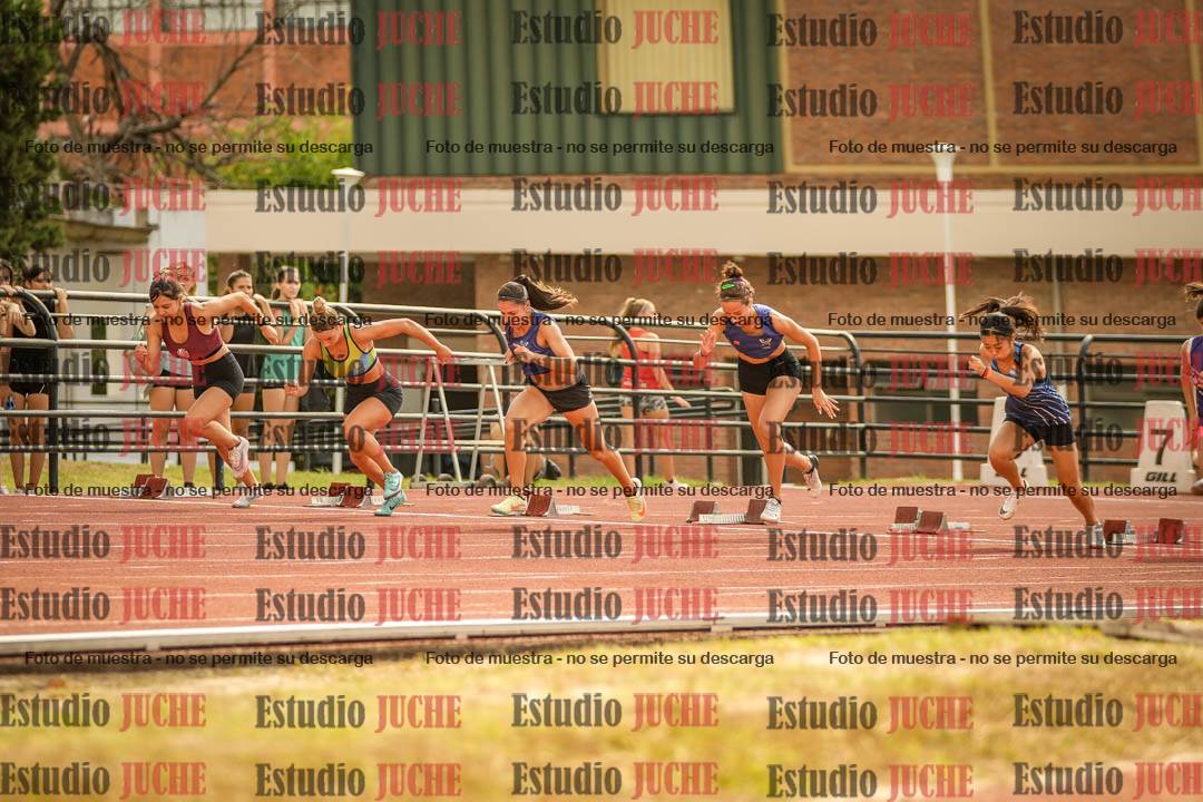 Fotos de los 100 m llanos de mujeres