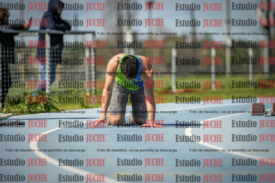 Fotos de los 200 m llanos de varones