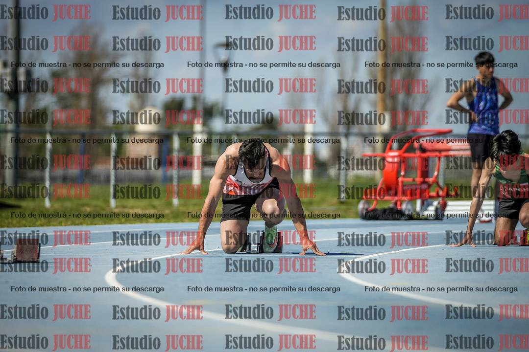 Fotos de los 200 m llanos de varones