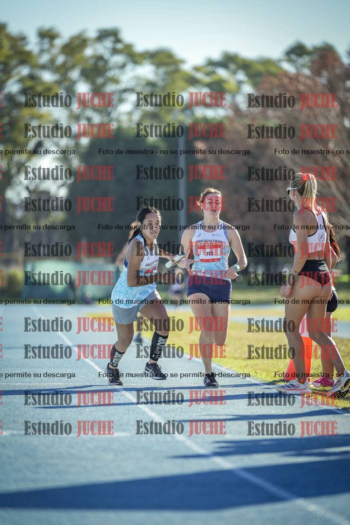 Fotos durante los relevos