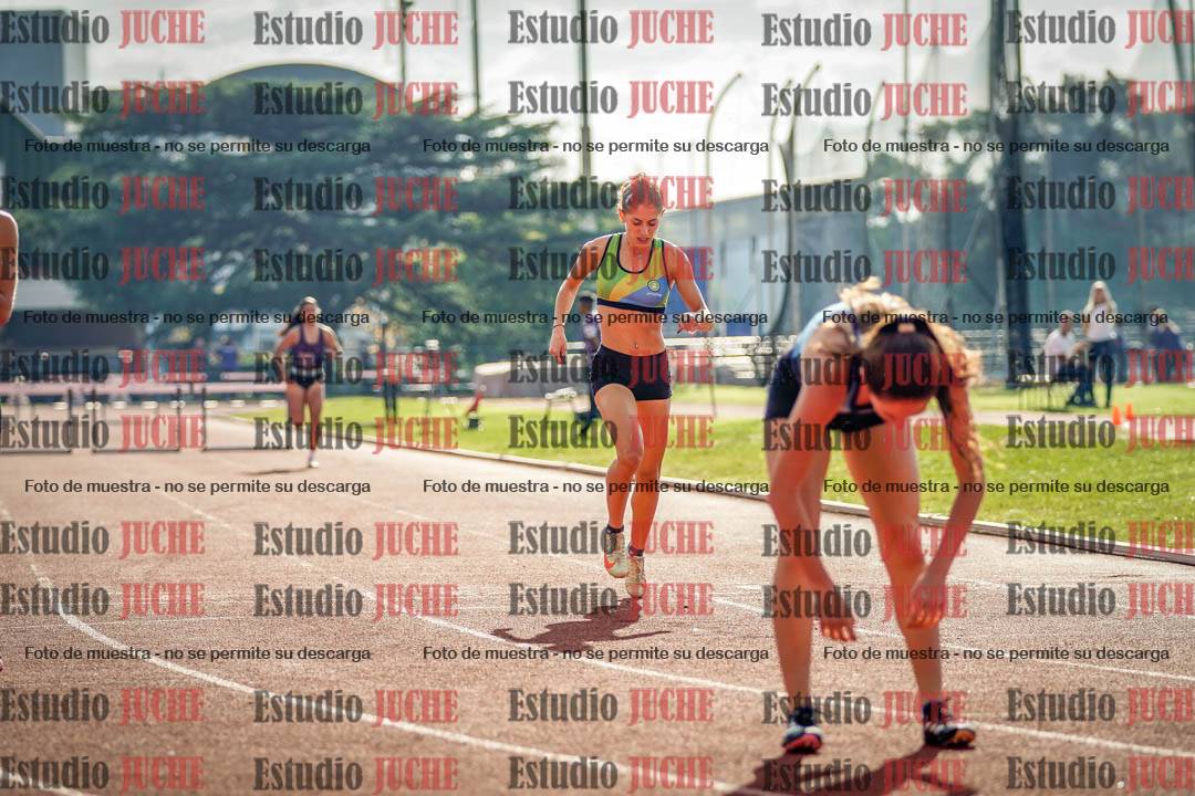 Fotos de los 400 m con vallas de mujeres