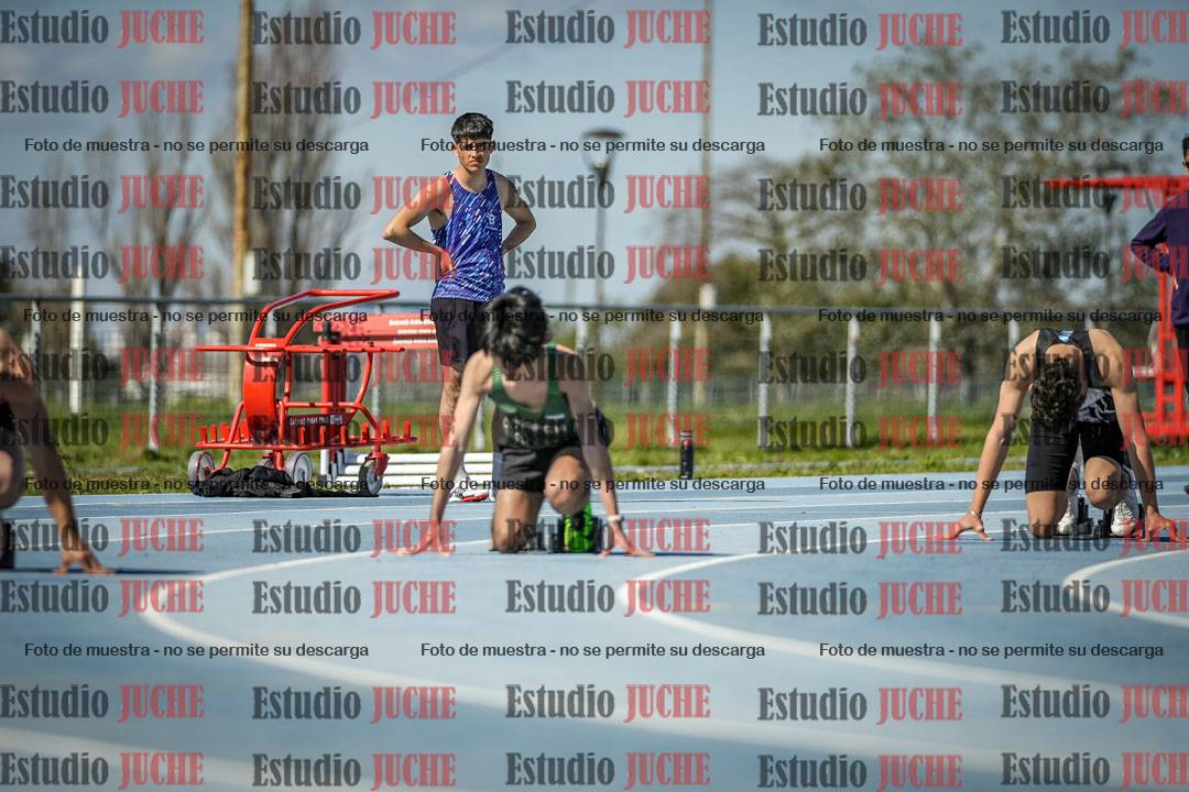 Fotos de los 200 m llanos de varones