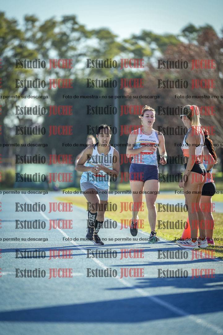 Fotos durante los relevos