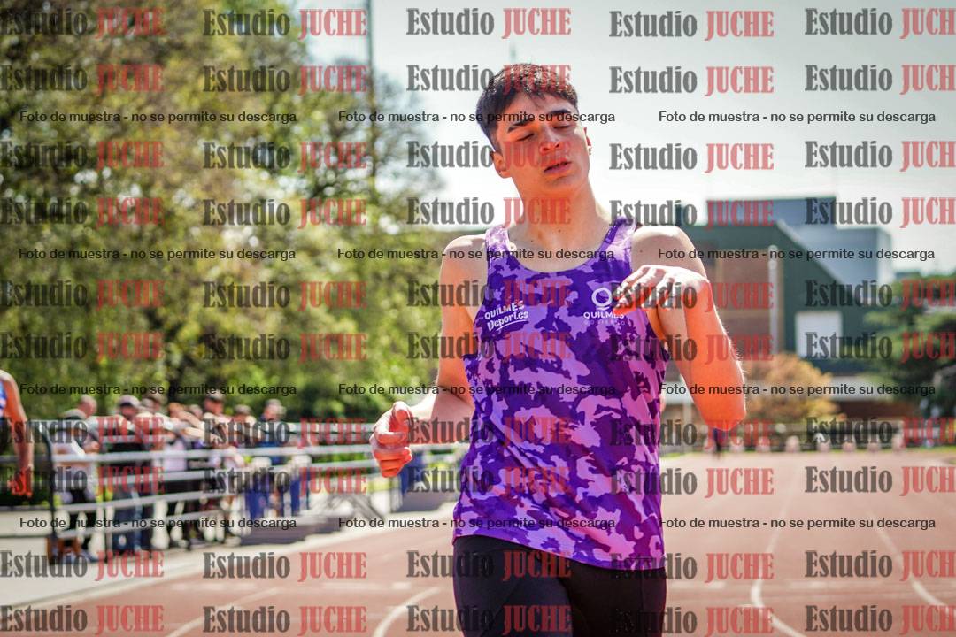 Fotos de los 200 m llanos de varones