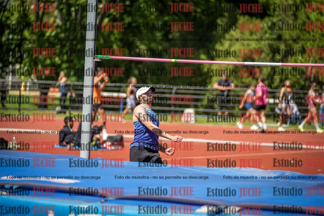 Fotos del salto en alto de varones