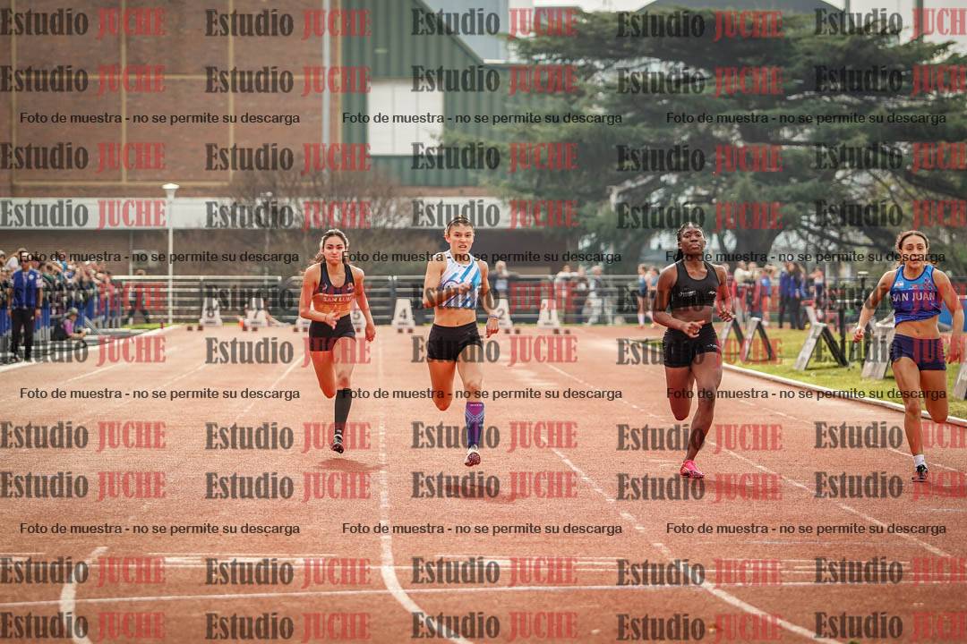 Fotos de los 100 m llanos de mujeres