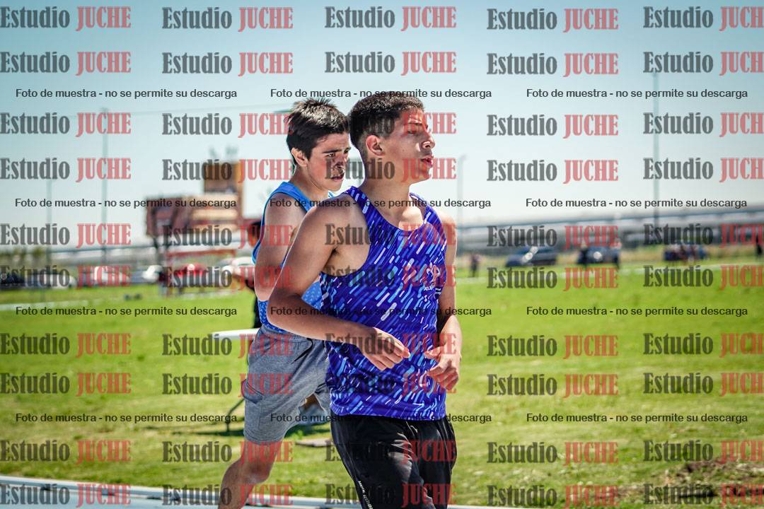 Fotos de los 200 m llanos de varones